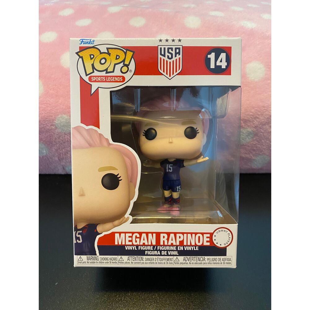 Funko Pop Sports Legends:  USA Soccer - Megan Rapinoe